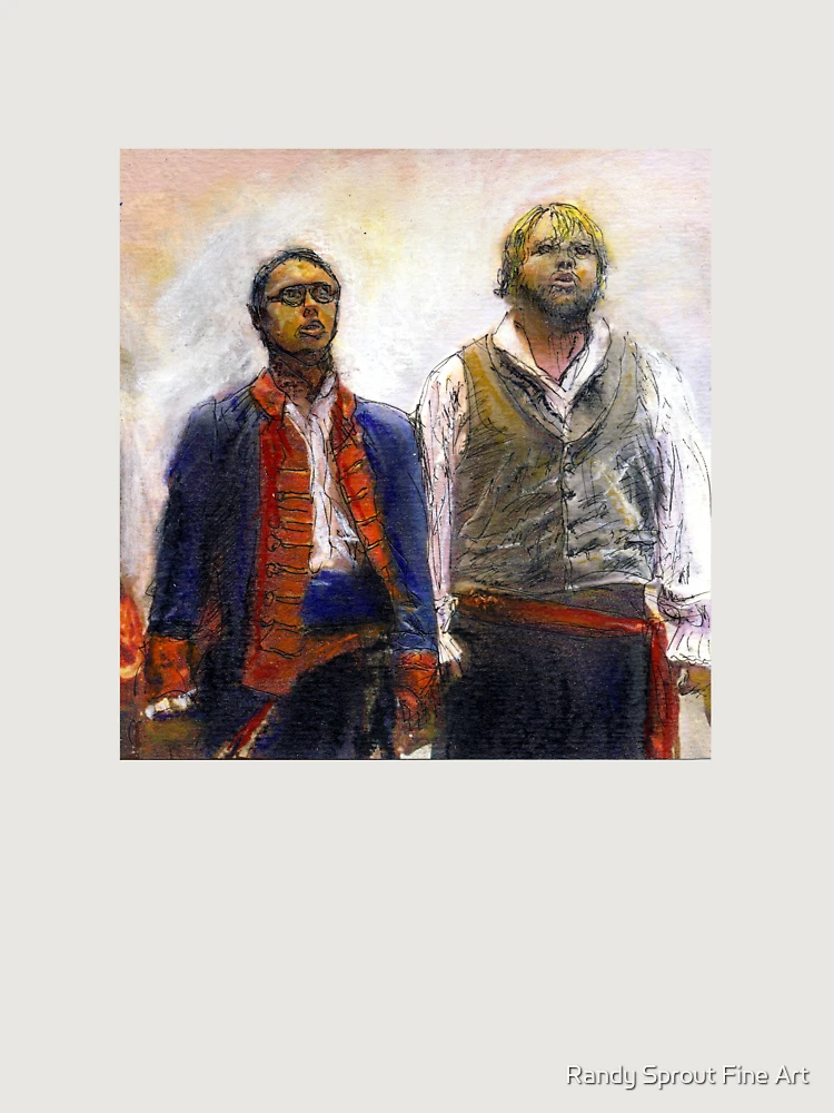 Aperçu 6 sur 6. Sweat à capuche oversize premium avec l'œuvre Les Misérables créée et vendue par Randy Sprout Fine Art.