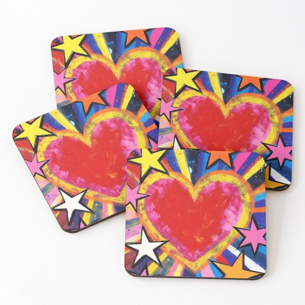 Item preview, Heart star design  designed and sold by JLeonardoArt.