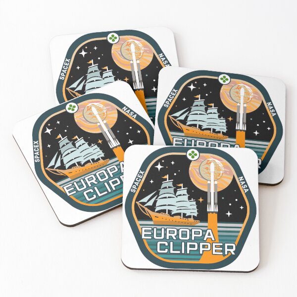 Item preview, NASA Europa Clipper Mission Patch designed and sold by CharlieDesings.