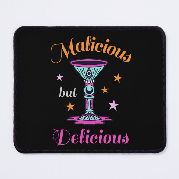 Item preview, Malicious But Delicious - Funny Witch Quotes - Witchy Occult Gift designed and sold by InkyGenies.