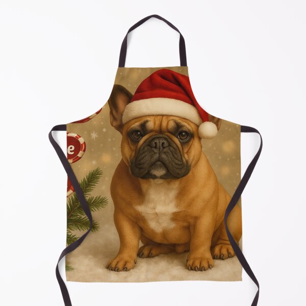 Item preview, French Bulldog Christmas Sign Fun designed and sold by GivingJoy.