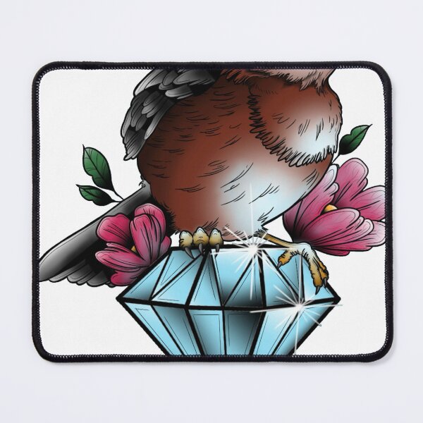 Item preview, Diamond birdie designed and sold by America’s Renegade Tattoo Society .