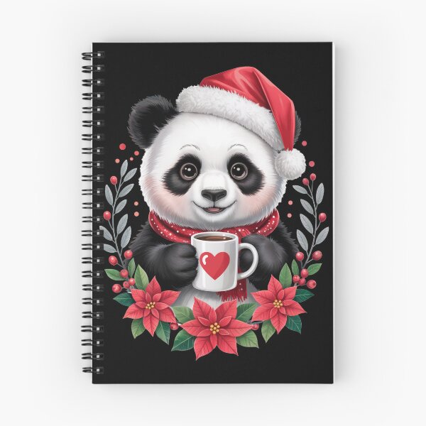 Item preview, Panda in Chrisntas Santa Hat designed and sold by jkrphoto.