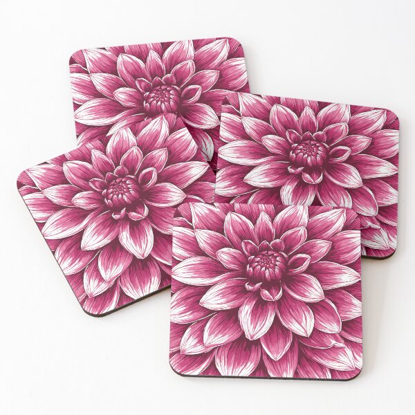 Item preview, Crimson Dahlia Bloom designed and sold by marakaram.