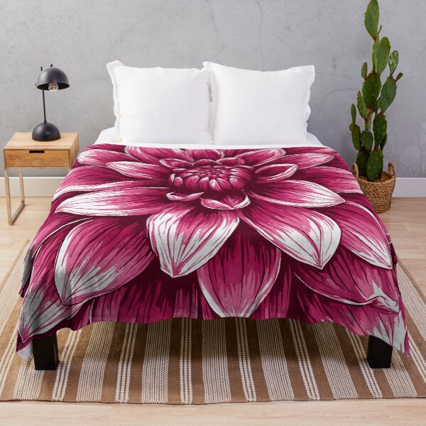 Item preview, Crimson Dahlia Bloom designed and sold by marakaram.