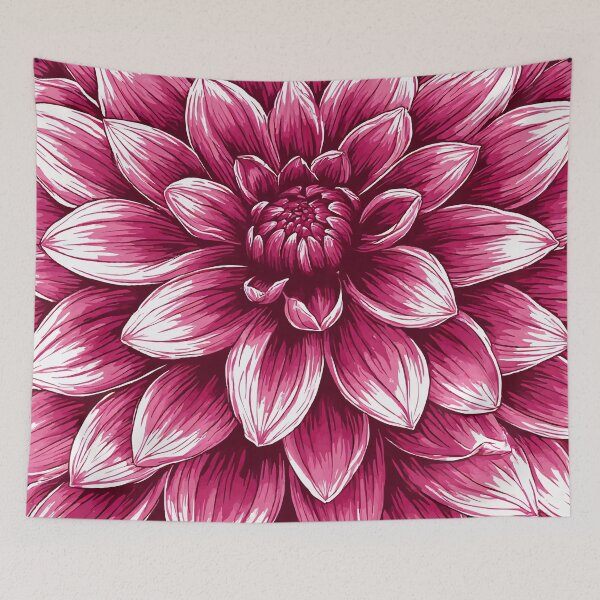 Item preview, Crimson Dahlia Bloom designed and sold by marakaram.