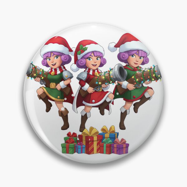 Item preview, Clash Royale Three Musketeers Christmas Charge designed and sold by Drip stamp.