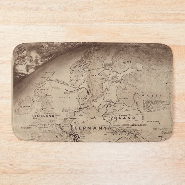 Item preview, Save this Map! It Shows the Theater of War designed and sold by colourfind.