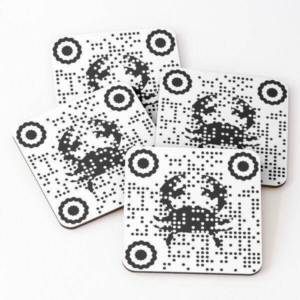 Item preview, Cancer Auto-Updating Horoscope QR Code | Daily Astrology Sticker designed and sold by Chroma Artis.