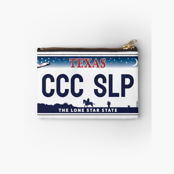 Item preview, CCC SLP Texas License Plate designed and sold by bellaabreu.