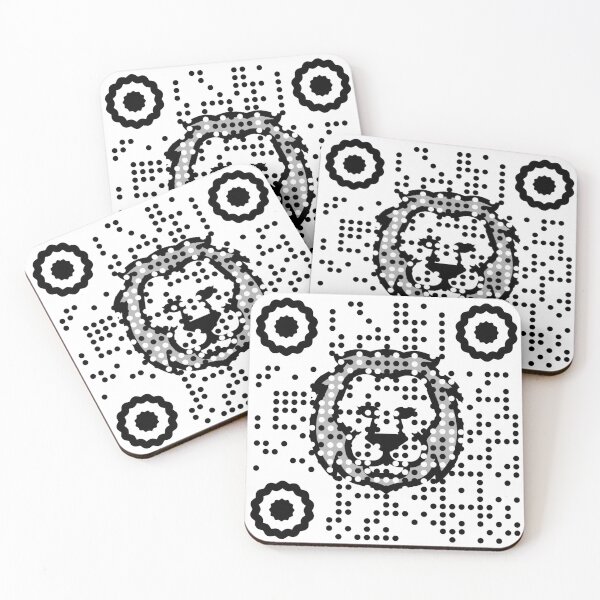 Item preview, Leo Auto-Updating Horoscope QR Code | Daily Astrology Sticker designed and sold by Chroma Artis.