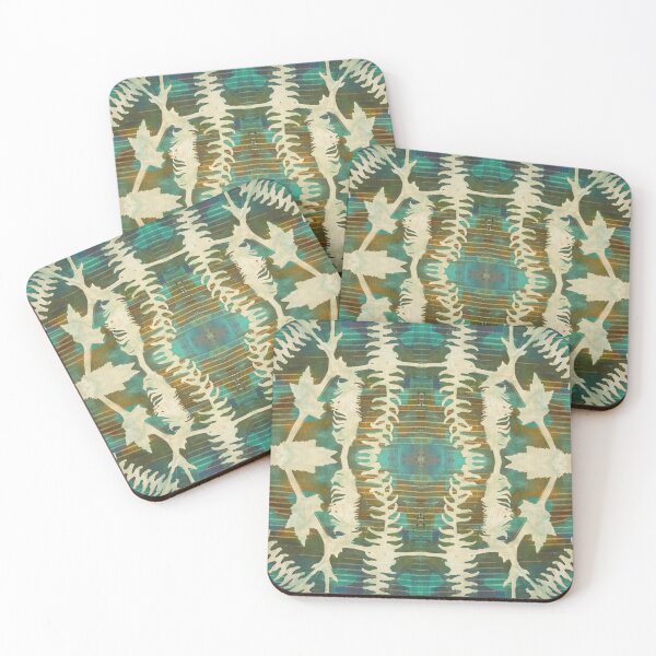 Item preview, Negative Space Monoprint Pattern designed and sold by vallisrowe.