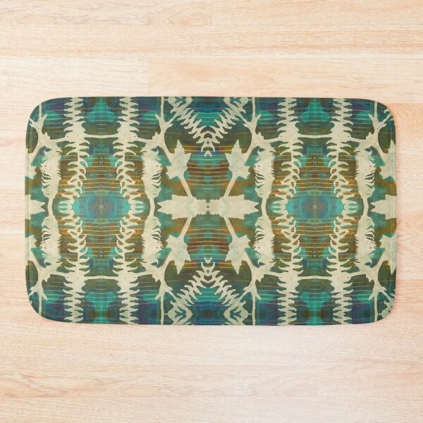 Item preview, Negative Space Monoprint Pattern designed and sold by vallisrowe.