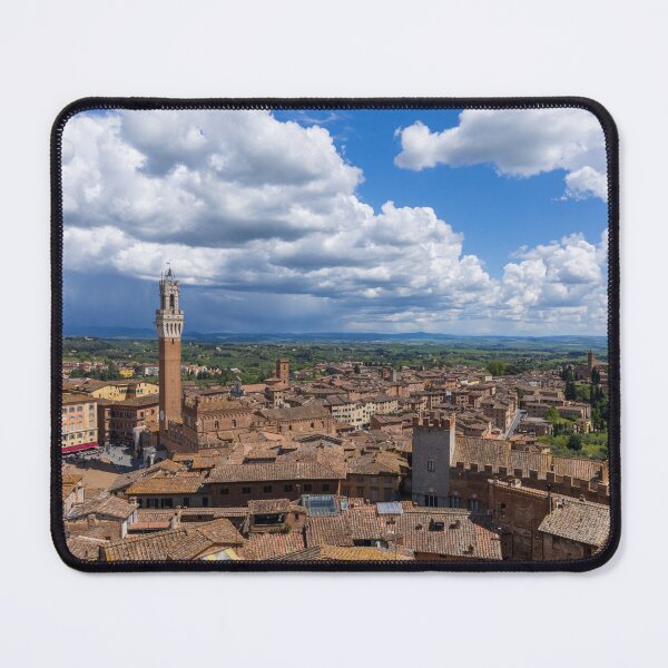 Item preview, Siena Rooftops & Torre del Mangia from the Facciatone designed and sold by Two-Tickets-To.