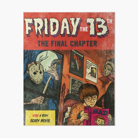 Aperçu de l'œuvre Vendredi 13 le dernier chapitre créée et vendue par kingkongcompany.