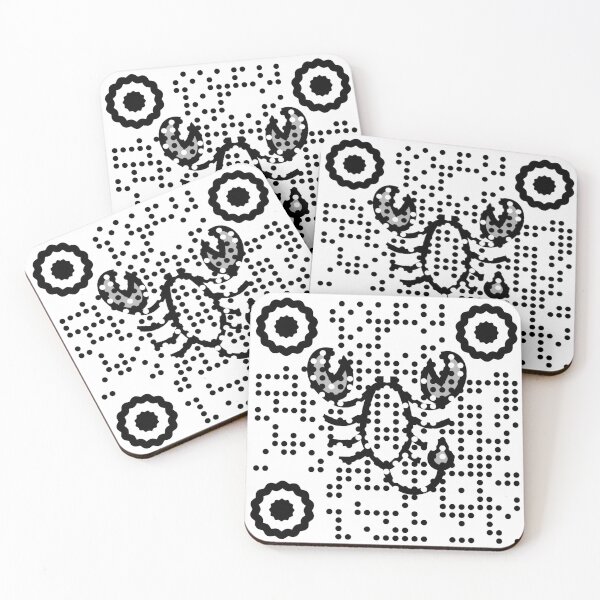 Item preview, Scorpio Auto-Updating Horoscope QR Code | Daily Astrology Sticker designed and sold by Chroma Artis.