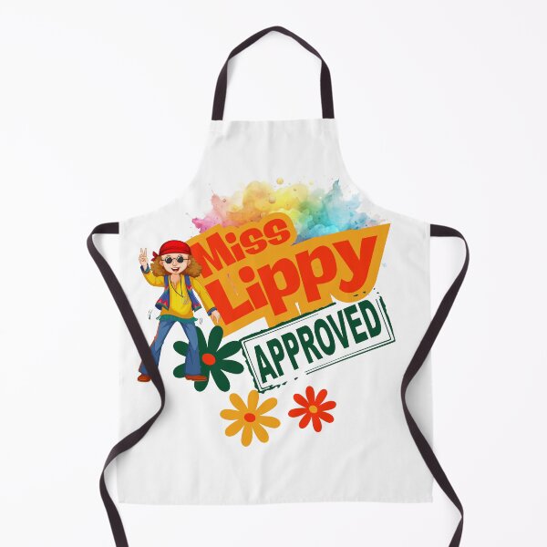 Item preview, Miss Lippy Approved – Colorful Retro Teacher Vibes designed and sold by SinFondoStudio.