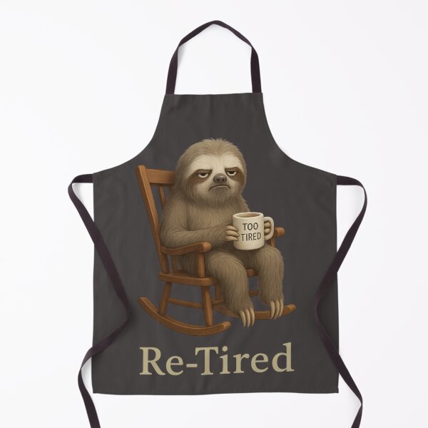 Item preview, Grumpy Sloth - Too Tired Rocking Chair designed and sold by I AM BRO.