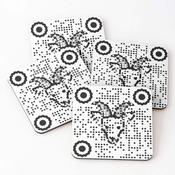 Item preview, Capricorn Auto-Updating Horoscope QR Code | Daily Astrology Sticker designed and sold by Chroma Artis.