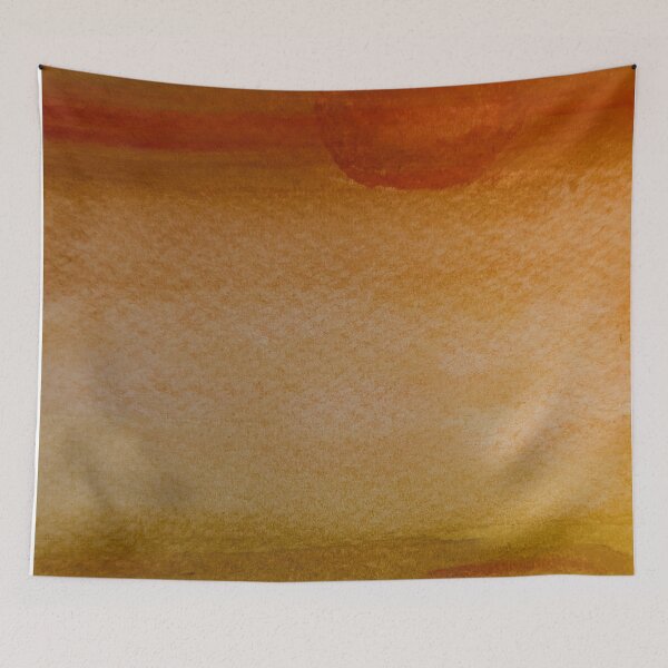Item preview, Heat Haze desert scene - original watercolor designed and sold by fishpressink.