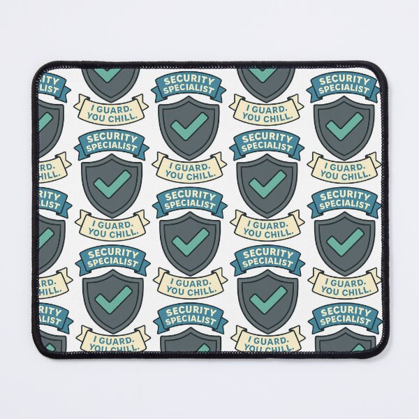 Item preview, Security Specialist Badge – I Guard You Chill designed and sold by TeeTimeTreasure.