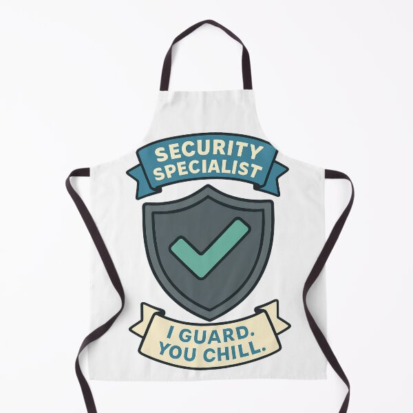 Item preview, Security Specialist Badge – I Guard You Chill designed and sold by TeeTimeTreasure.