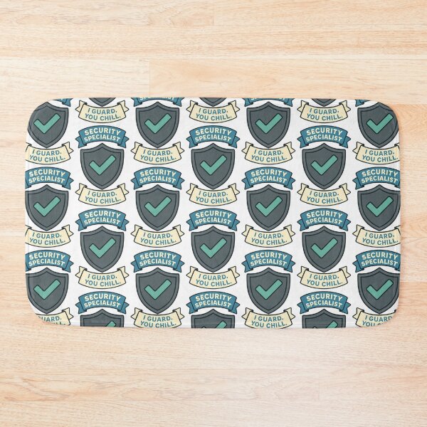 Item preview, Security Specialist Badge – I Guard You Chill designed and sold by TeeTimeTreasure.