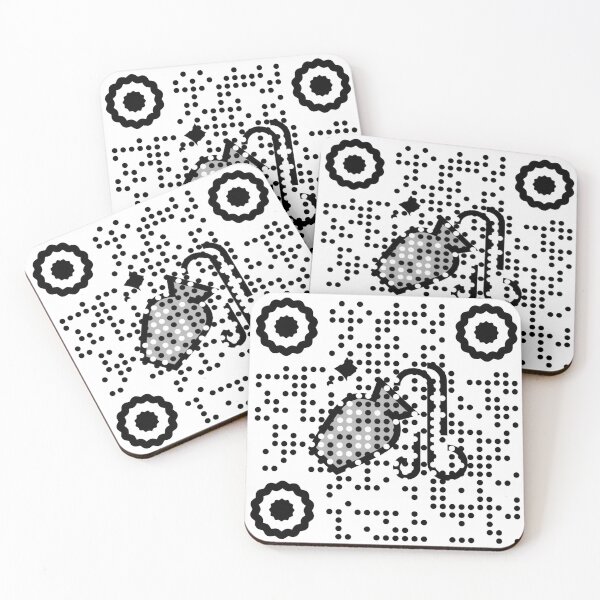 Item preview, Aquarius Auto-Updating Horoscope QR Code | Daily Astrology Sticker designed and sold by Chroma Artis.