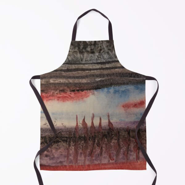 Item preview, Terra Incognita - Unknown Land - original watercolor designed and sold by fishpressink.