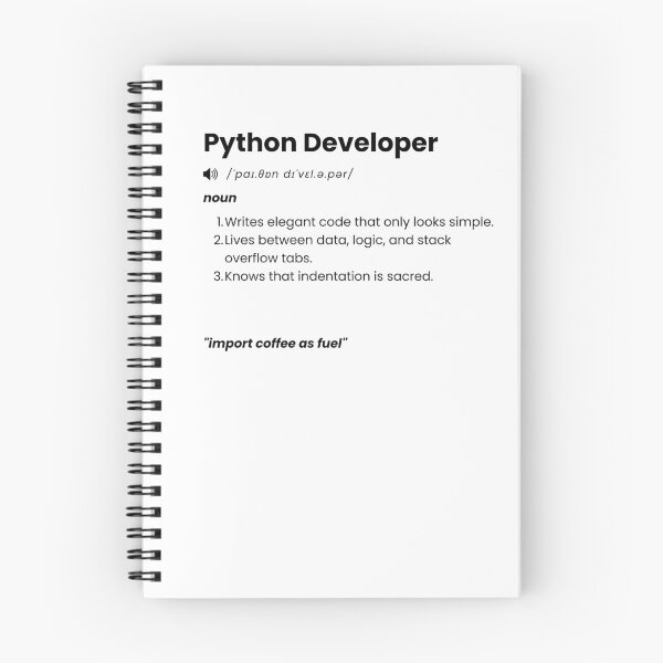 Item preview, Python Developer Definition | Funny Coding Gift for Python Programmers designed and sold by Yuli Club.