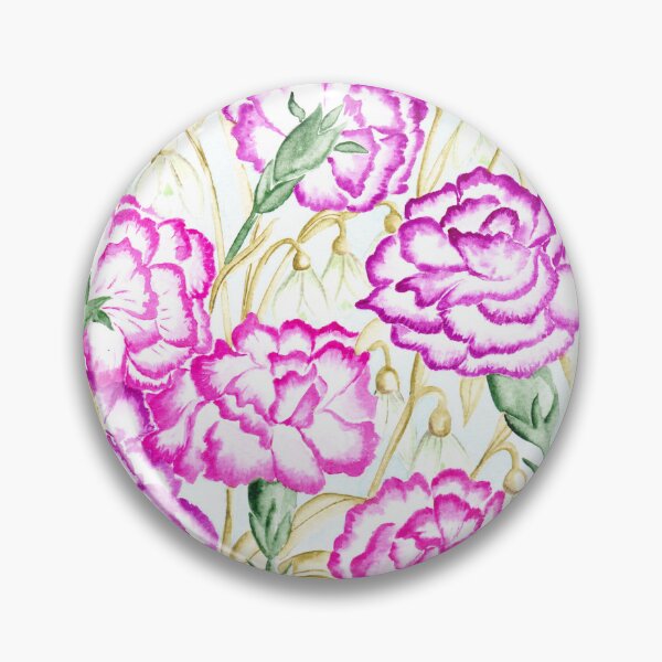 Item preview, Carnation January Birth Flower Floral  designed and sold by Iwearthecheeseitdoesnotwearme.