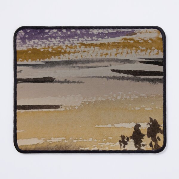 Item preview, Staring at the sea - original watercolour/watercolor designed and sold by fishpressink.