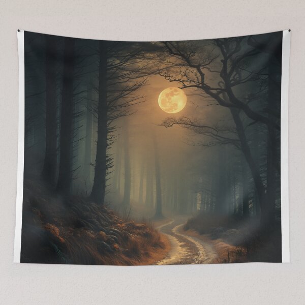 Item preview, The Luminous Path of Forgotten Whispers designed and sold by oanaunciuleanu.