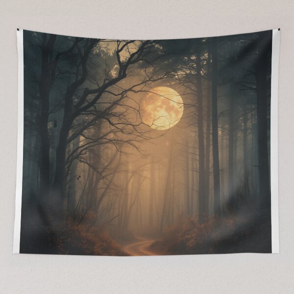 Item preview, The Luminous Path of Forgotten Whispers designed and sold by oanaunciuleanu.