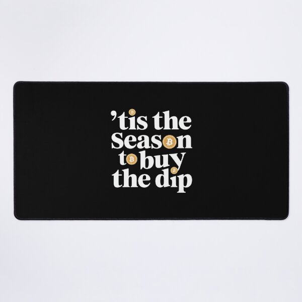 Item preview, Tis the season to buy the dip, bitcoin crypto christmas designed and sold by NoetherSym.