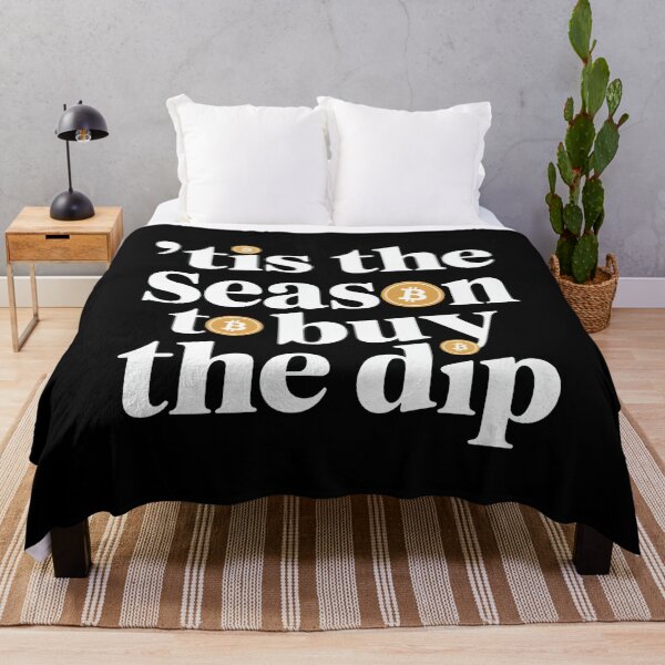 Item preview, Tis the season to buy the dip, bitcoin crypto christmas designed and sold by NoetherSym.