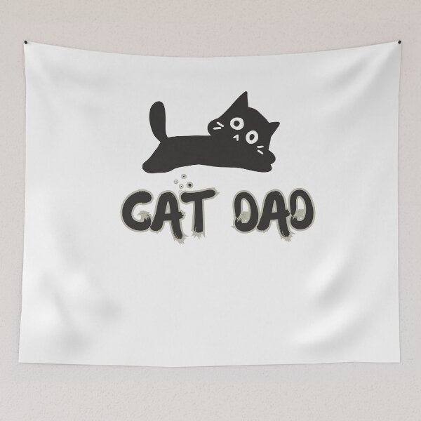Item preview, Cat Dad – Funny & Cute Cat Lover Design designed and sold by CielaNoir.