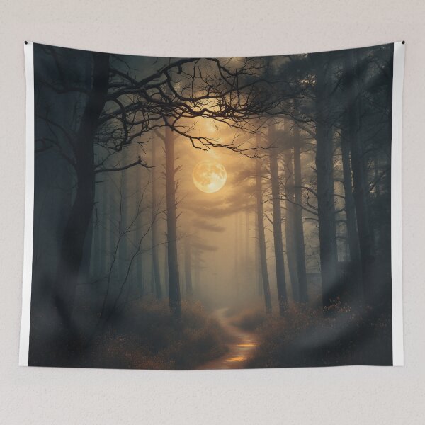 Item preview, The Luminous Path of Forgotten Whispers designed and sold by oanaunciuleanu.