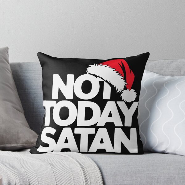 Item preview, Not Today Satan Christmas Design | Sarcastic Introvert Holiday Humor designed and sold by The People’s Punchline.