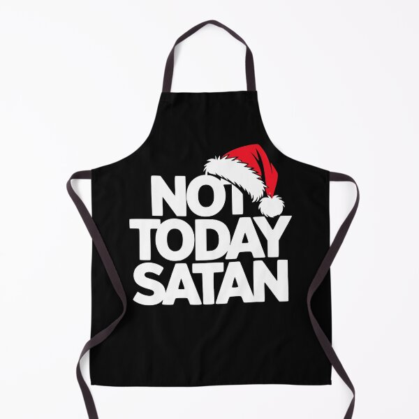 Item preview, Not Today Satan Christmas Design | Sarcastic Introvert Holiday Humor designed and sold by The People’s Punchline.