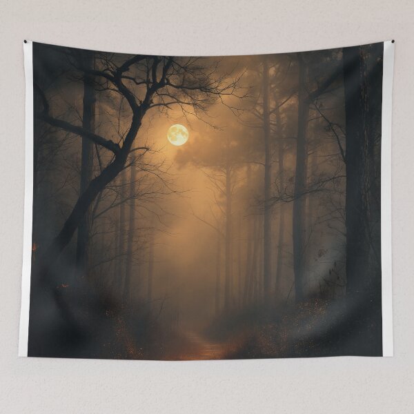 Item preview, The Luminous Path of Forgotten Whispers designed and sold by oanaunciuleanu.