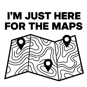 Artwork thumbnail, Folded Map With Location Pins by SpatialPost