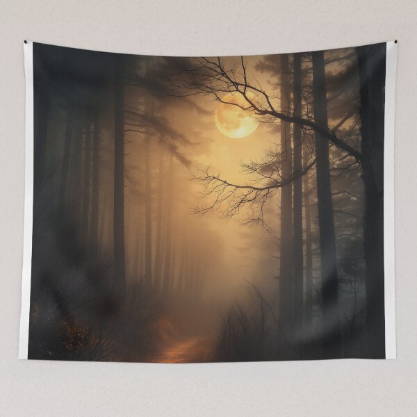 Item preview, The Luminous Path of Forgotten Whispers designed and sold by oanaunciuleanu.