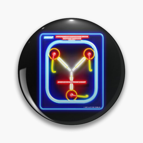 Item preview, Back To The Future Neon Flux Capacitor © UCS LLC and Amblin designed and sold by millsyb.