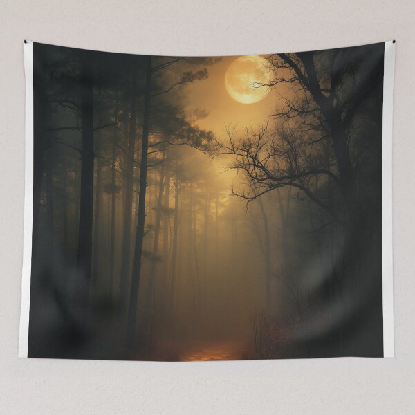 Item preview, The Luminous Path of Forgotten Whispers designed and sold by oanaunciuleanu.