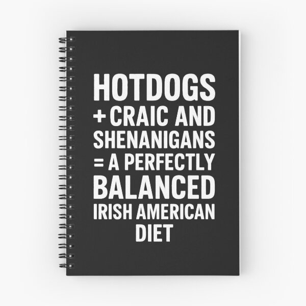 Item preview, Hotdogs and Shenanigans Irish American Joke Gift designed and sold by MayoToManhattan.