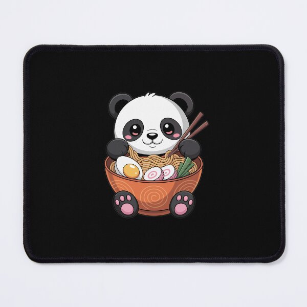 Item preview, Panda Enjoying Ramen designed and sold by jkrphoto.