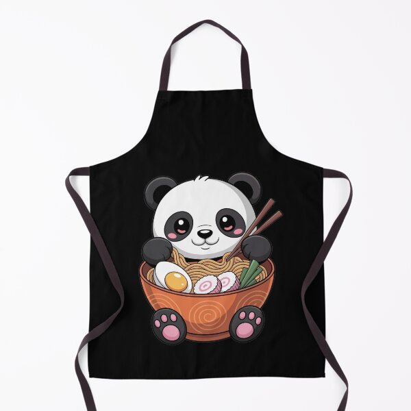 Item preview, Panda Enjoying Ramen designed and sold by jkrphoto.
