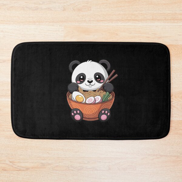 Item preview, Panda Enjoying Ramen designed and sold by jkrphoto.