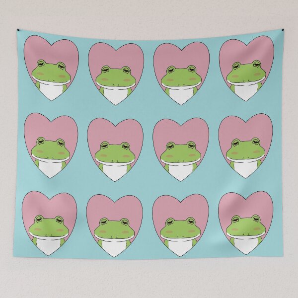 Item preview, Cute Frog Heart designed and sold by HugSomeNettles.